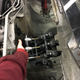 Installing the new Tilton pedals.